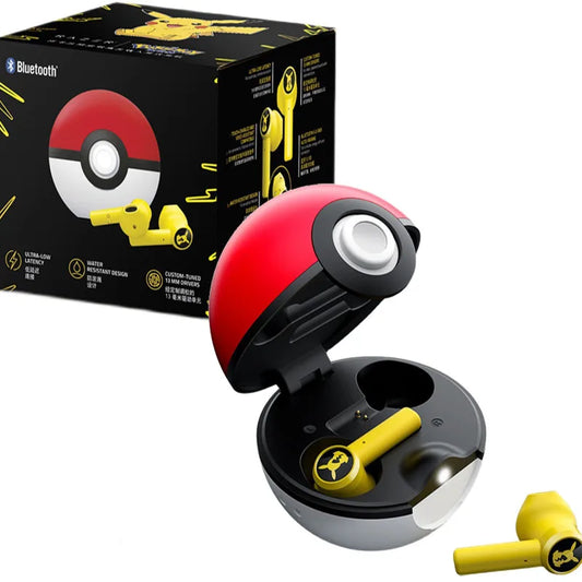 Pokemon Pikachu Draadloze Oordopjes met Ruisonderdrukking