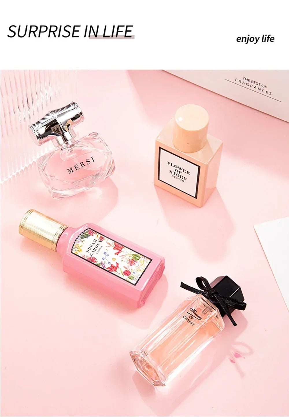 Parfum Geschenkset Bloemige Geur 110ml Vierdelig Voor Vrouwen