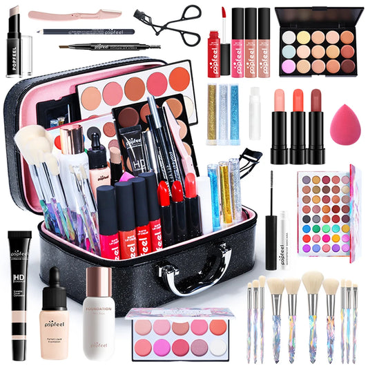 Makeup Kit POPFEEL Volledige Set Voor Meisjes En Vrouwen