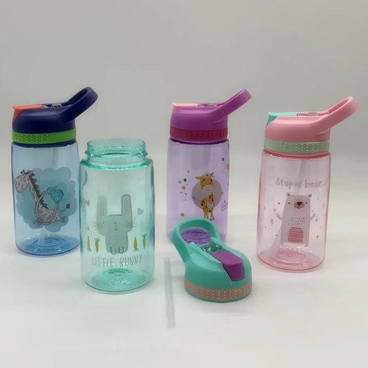 Kinderen Drinkfles met Rietje BPA Vrij 480ML Gezonde Drinkbeker