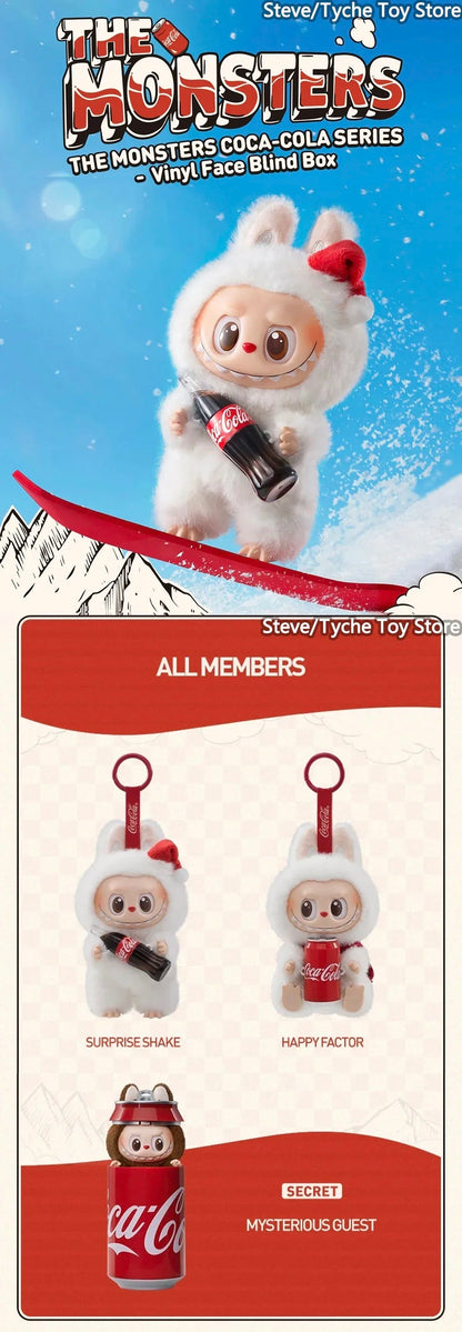 Sleutelhanger Labubu Coca-Cola Gift voor Anime Liefhebbers