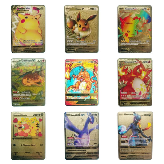 Pokemon Engelse Metal Kaart (1 st.) voor Kinderen