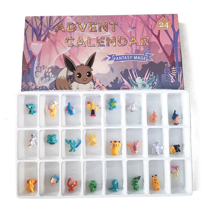 Pokemon Adventskalender Voor Kinderen Met Anime Figuren En Cadeaus