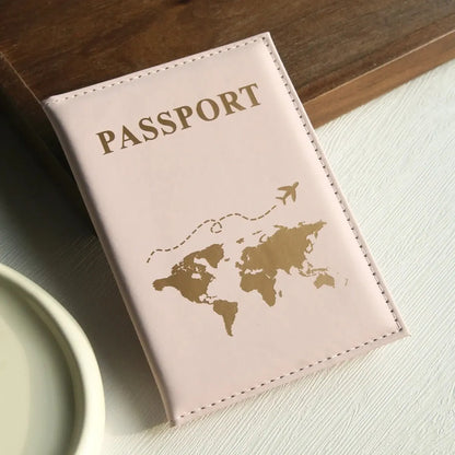 Paspoort Houder Wereldkaart Organizer Voor Bescherming