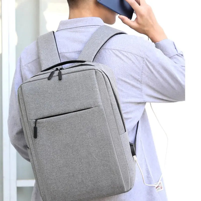 Business Rugzak Waterdicht Met USB Oplaadfunctie Voor Laptop 2024
