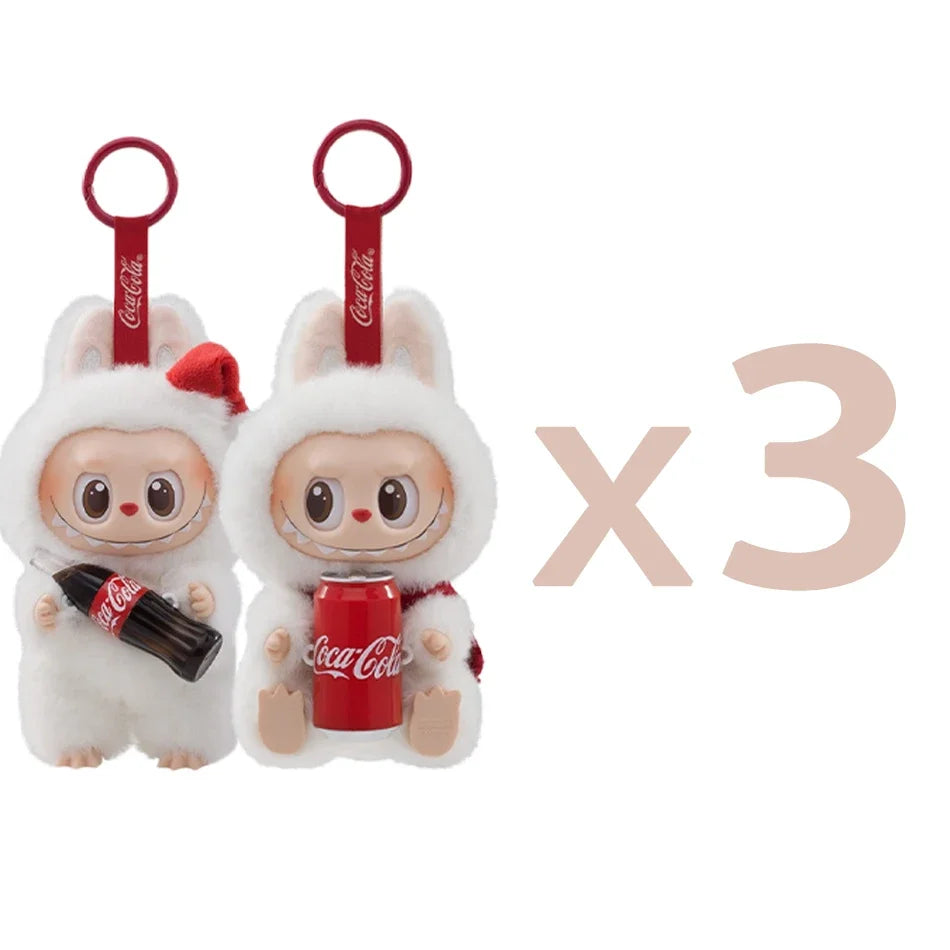 Sleutelhanger Labubu Coca-Cola Gift voor Anime Liefhebbers