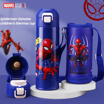 500ml Marvel Spiderman, Stitch Drinkfles