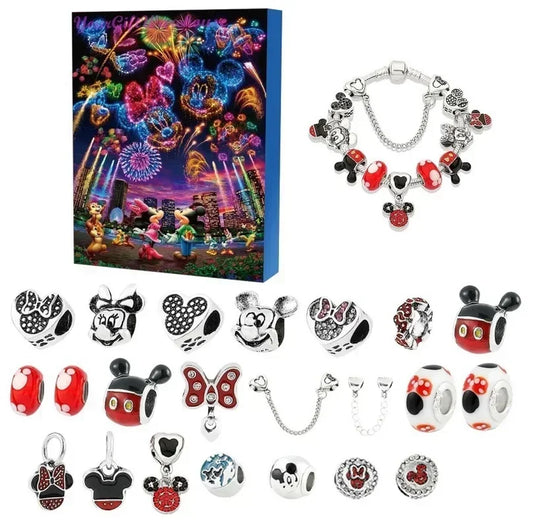 Adventskalender Armbanden Disney Stitch Minnie DIY Sieraden Kit