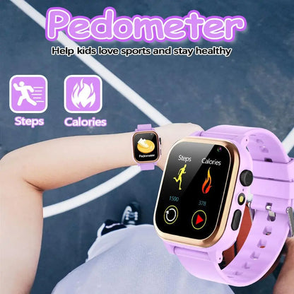 Smartwatch Horloge Kinderen Met 16 Spellen En Camera