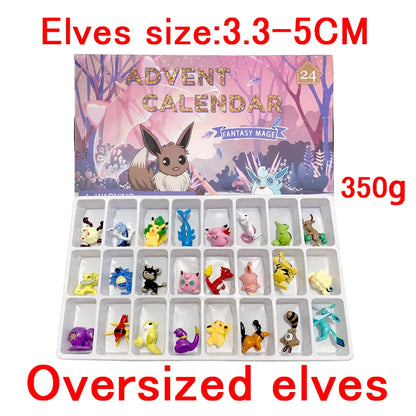Pokemon Adventskalender Voor Kinderen Met Anime Figuren En Cadeaus