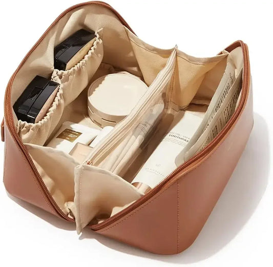 EACHY Reis Make-up Toilettas, Waterproof en Ruime Cosmetica Tas