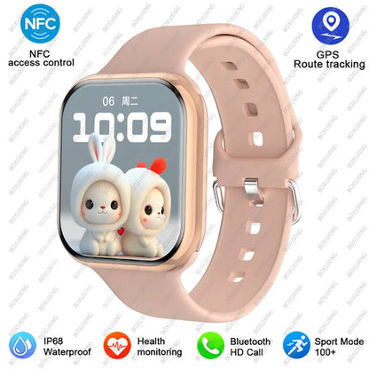 Smartwatch Watch 9 met 2" Display GPS En Waterdicht