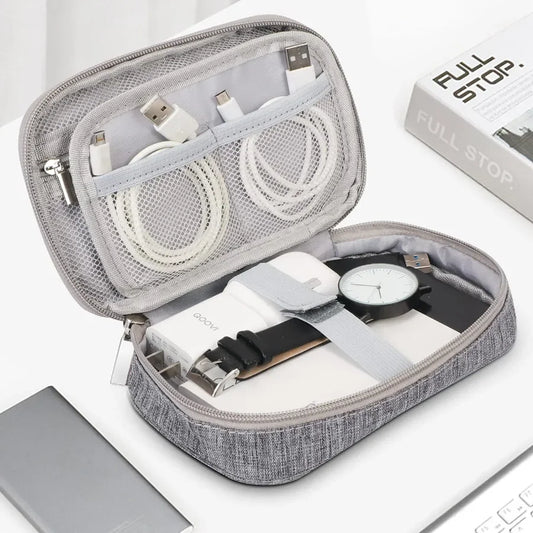Praktische Digitale Compressie Packing Cubes Organizer Met USB Oplader Accessoires
