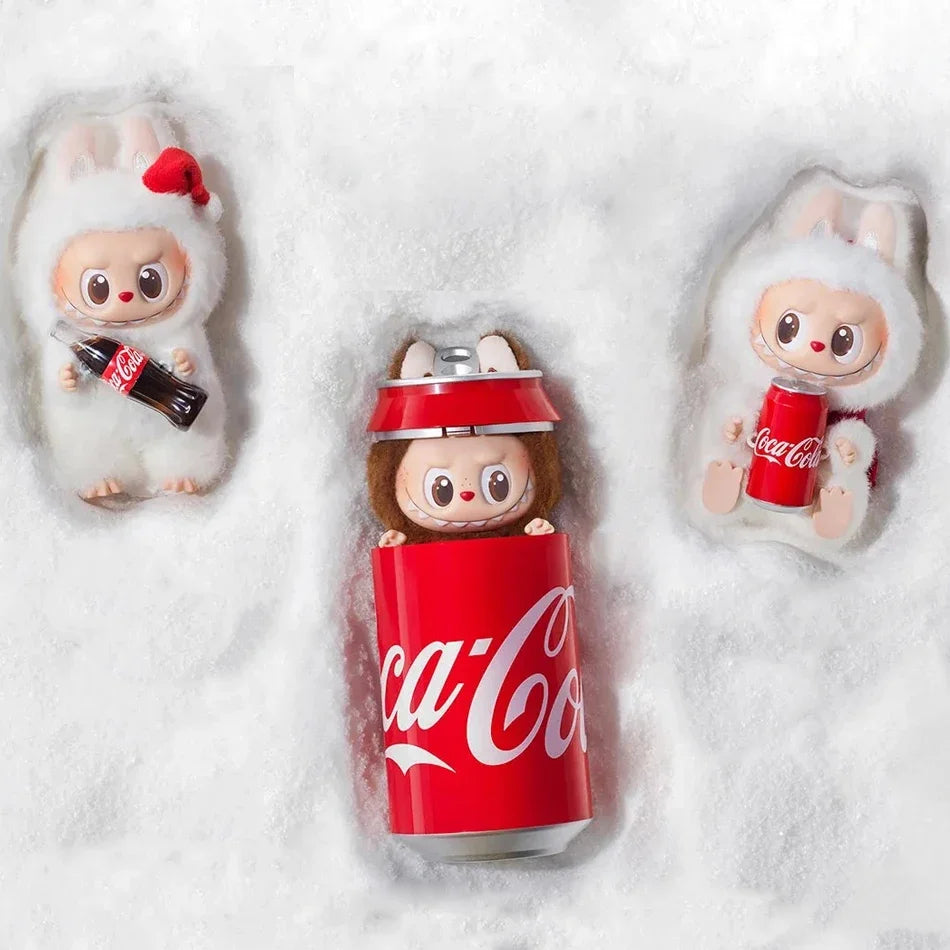 Sleutelhanger Labubu Coca-Cola Gift voor Anime Liefhebbers