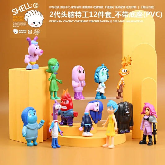 Actiefiguren Set Disney Inside Out 2 Met Emotie Poppen Voor Kinderen