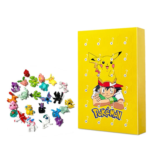 Pokemon Figuren Adventskalender Met 4 Modellen Inclusief Pikachu Speelgoed
