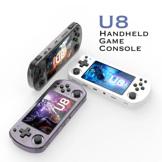 U8 Mini Retro Handheld Game Console - Spelcomputer Met IPS Scherm En 15000 Games