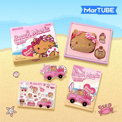 Kawaii Hello Kitty Bluetooth Draadloze Oordopjes Voor Meisjes
