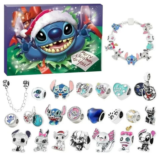 Adventskalender Armbanden Disney Stitch Kerst 24 Dagen DIY Kit