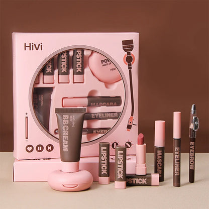 Makeup Geschenkset HiVi Limited Lippenstift en Poeder Valentijn