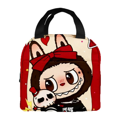 Kawaii Labubu Koeltas Met Handvat Voor Lunch En Buitenactiviteiten