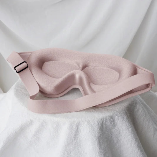3D Slaapmasker Met Geheugenfoam Voor 99% Lichtblokkade