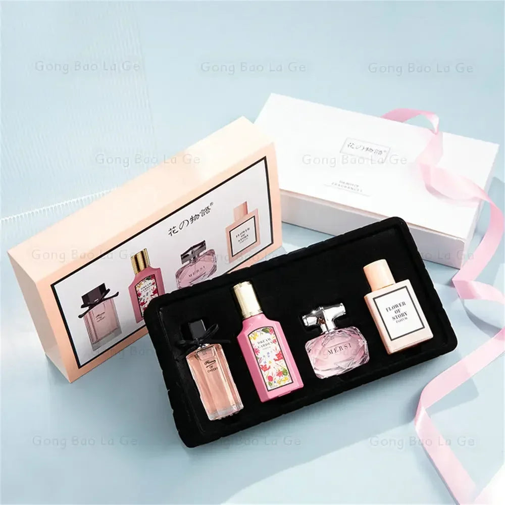 Parfum Geschenkset Bloemige Geur 110ml Vierdelig Voor Vrouwen