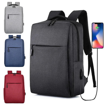 Business Rugzak Waterdicht Met USB Oplaadfunctie Voor Laptop 2024