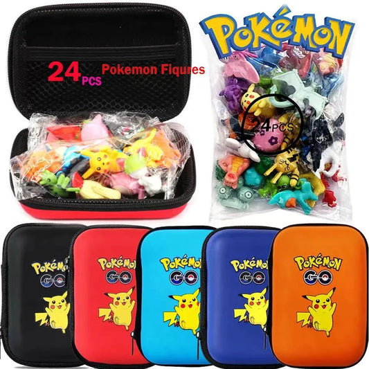 Pokemon Actiefiguren Set 24 Stuks Mini Niet Herhalend Cadeau
