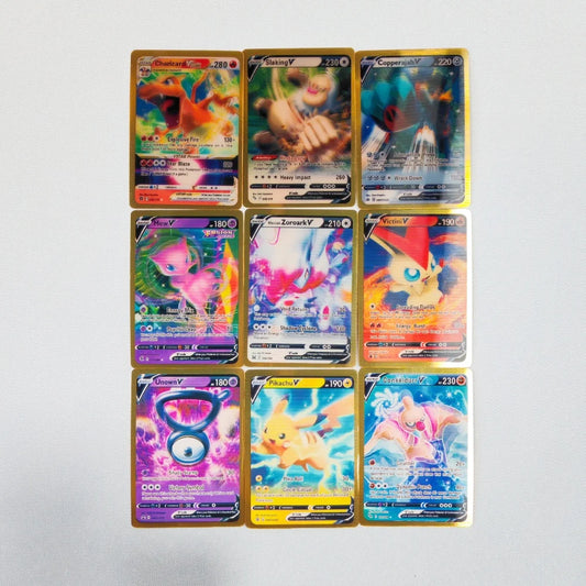 Pokemon 3D Shining Rainbow Kaarten voor Kinderen (10st.)