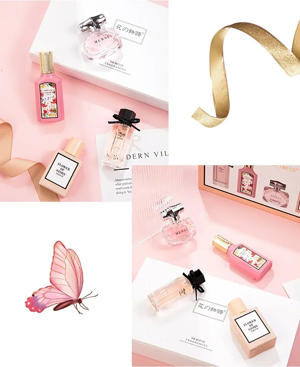 Parfum Geschenkset Bloemige Geur 110ml Vierdelig Voor Vrouwen