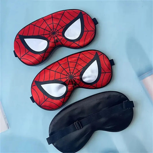 Anime Superheld Spiderman Slaapmasker voor Ontspanning