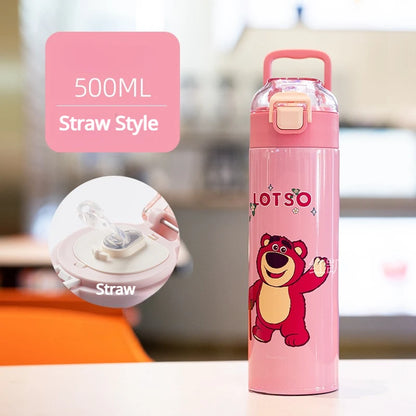500ml Marvel Spiderman, Stitch Drinkfles