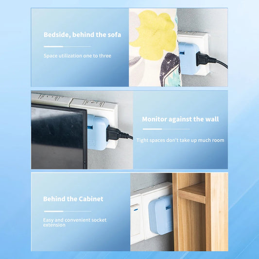 EU Plug Naar US Universele Reisstekker Plug Met Dual USB Snellader