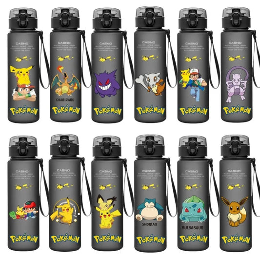 Pokémon Drinkfles Pikachu Mewtwo 560ml Voor Buitenactiviteiten