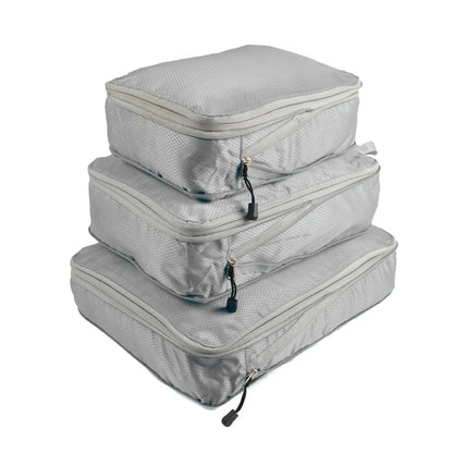 3Pcs Compressie Packing Cubes voor Gemakkelijk Reizen