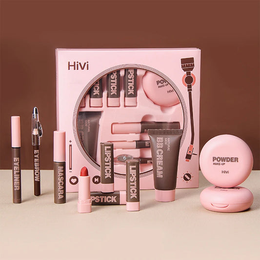 Makeup Geschenkset HiVi Limited Lippenstift en Poeder Valentijn