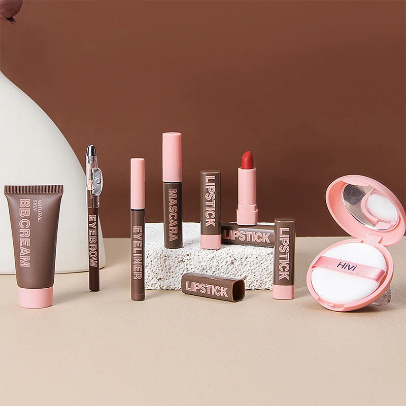 Makeup Geschenkset HiVi Limited Lippenstift en Poeder Valentijn