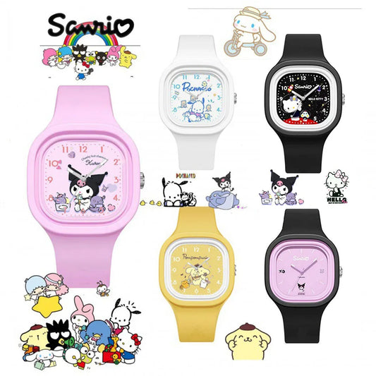 Sanrio Quartz Horloge voor Kinderen met Kawaii Cinnamoro Design
