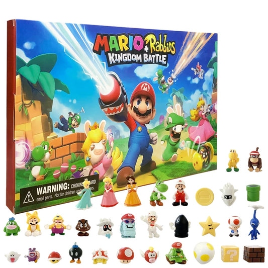 Adventkalender Super Mario Bros Speelgoed Set Met 24 Figuren