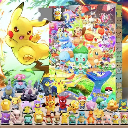 Pokemon Figuren Adventskalender Set Met 24 Schattige Pikachu Toys