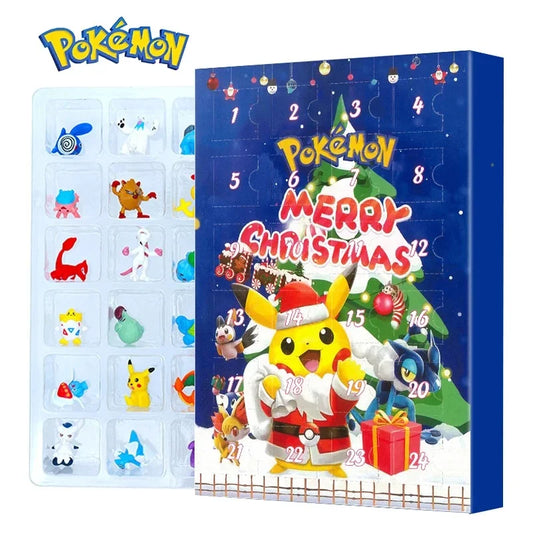 Pokemon Figuren Set Pikachu 24 Stuks Adventskalender Speelgoed