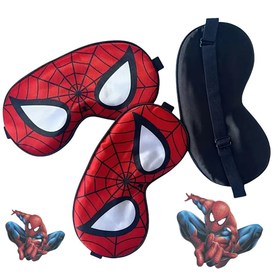 Anime Superheld Spiderman Slaapmasker voor Ontspanning