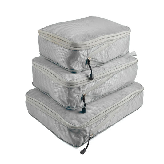 3PCS Compressie Packing Cubes Voor Handige Reistorage