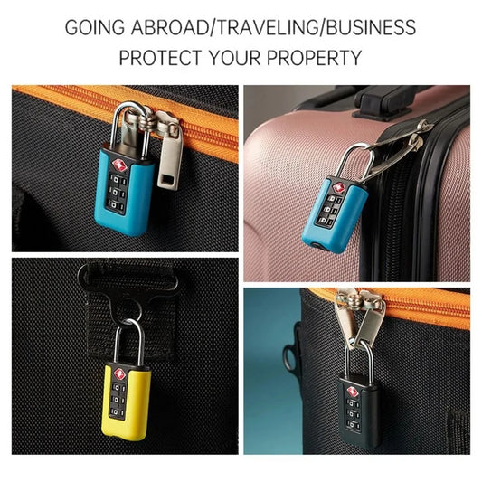 Reis Bagage Slot met Aanpasbare Wachtwoord en Contrast Design