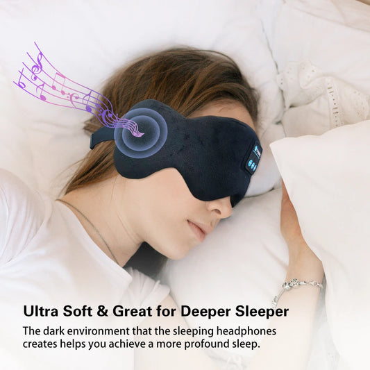 Slaapmasker Met Bluetooth 5.3 Hoofdtelefoon Voor Ontspanning
