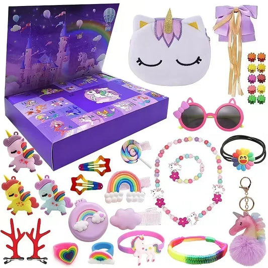 Kerst Adventskalender Voor Meisjes Met DIY Sieraden En Speelgoed