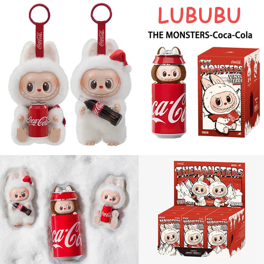 Sleutelhanger Labubu Coca-Cola Gift voor Anime Liefhebbers