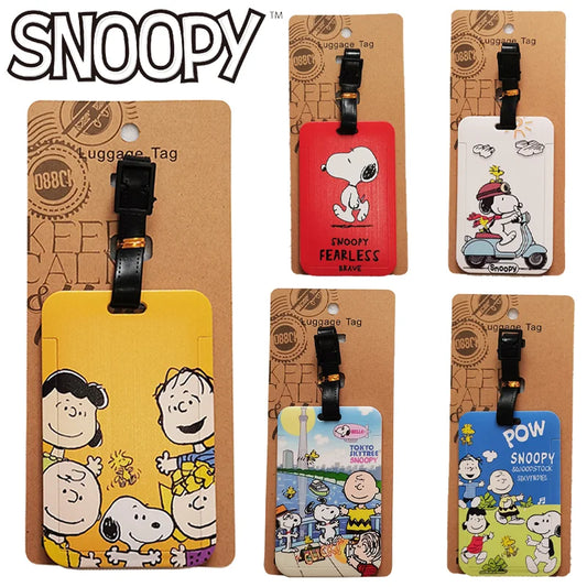 Snoopy Bagagelabel (1st.) voor Stijlvolle Reizen en Identificatie