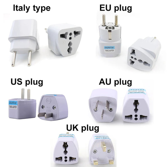 Universele Reisstekker Kr AU US UK EU Plug Adapter Compact Ontwerp